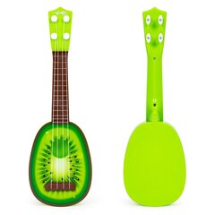 Ukulelekitara lapsille, 4-kielinen, kiivi hinta ja tiedot | Kehittävät lelut | hobbyhall.fi