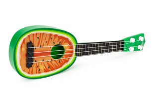 Ukulelekitara lapsille, 4-kielinen, vesimeloni hinta ja tiedot | Kehittävät lelut | hobbyhall.fi