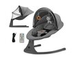 Elektrinės sūpynės Kinderkraft 2in1 Lumi 2, dark grey hinta ja tiedot | Sitterit | hobbyhall.fi