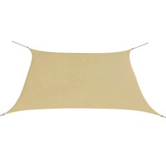 vidaXL Aurinkopurje Oxford-kangas neliö 3,6x3,6 m Beige hinta ja tiedot | Aurinkovarjot ja markiisit | hobbyhall.fi