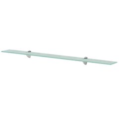 vidaXL Kelluvat hyllyt 2 kpl lasi 100x20 cm 8 mm hinta ja tiedot | Hyllyt | hobbyhall.fi