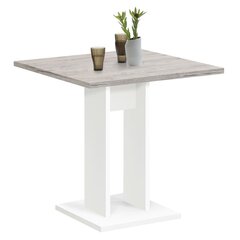 FMD Ruokapöytä 70 cm hiekkatammi ja valkoinen hinta ja tiedot | Ruokapöydät | hobbyhall.fi