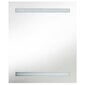 vidaXL LED kylpyhuoneen peilikaappi 50x13,5x60 cm hinta ja tiedot | Kylpyhuonekaapit | hobbyhall.fi