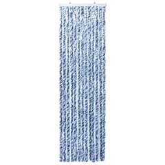 vidaXL Hyönteisverho sinivalkoinen 56x200 cm Chenille hinta ja tiedot | Hyttysverkot | hobbyhall.fi