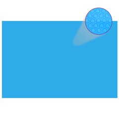 vidaXL Uima-altaan suoja suorakulmainen 600x400 cm PE sininen hinta ja tiedot | vidaXL Uima-altaat ja tarvikkeet | hobbyhall.fi