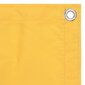vidaXL Parvekkeen suoja keltainen 120x300cm Oxford kangas hinta ja tiedot | Aurinkovarjot ja markiisit | hobbyhall.fi