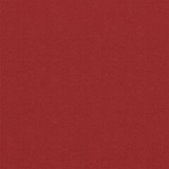 vidaXL Parvekkeen suoja punainen 90x400 cm Oxford kangas hinta ja tiedot | Aurinkovarjot ja markiisit | hobbyhall.fi