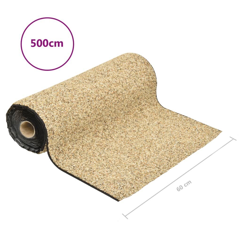 vidaXL Soravuori luonnollinen hiekka 500x60 cm hinta ja tiedot | Suihkulähteiden ja puutarha-altaiden hoito | hobbyhall.fi