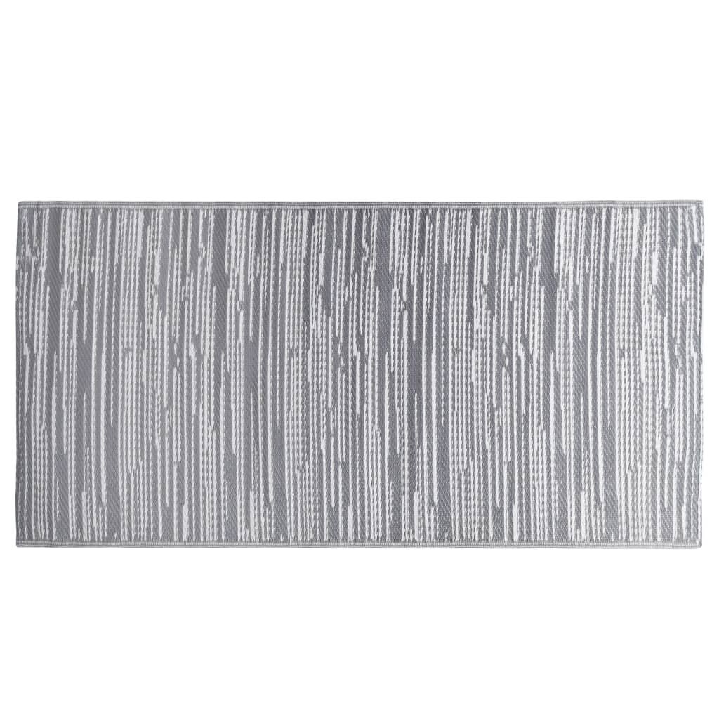 vidaXL Ulkomatto harmaa 160x230 cm PP hinta ja tiedot | Isot matot | hobbyhall.fi