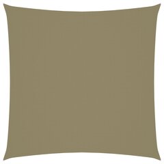 vidaXL Aurinkopurje Oxford-kangas neliö 7x7 m beige hinta ja tiedot | Aurinkovarjot ja markiisit | hobbyhall.fi