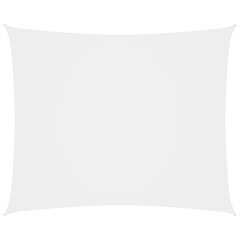 vidaXL Aurinkopurje Oxford-kangas suorakaide 6x8 m valkoinen hinta ja tiedot | Aurinkovarjot ja markiisit | hobbyhall.fi