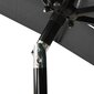 vidaXL 3-tasoinen aurinkovarjo alumiinitanko antrasiitti 2x2 m hinta ja tiedot | Aurinkovarjot ja markiisit | hobbyhall.fi