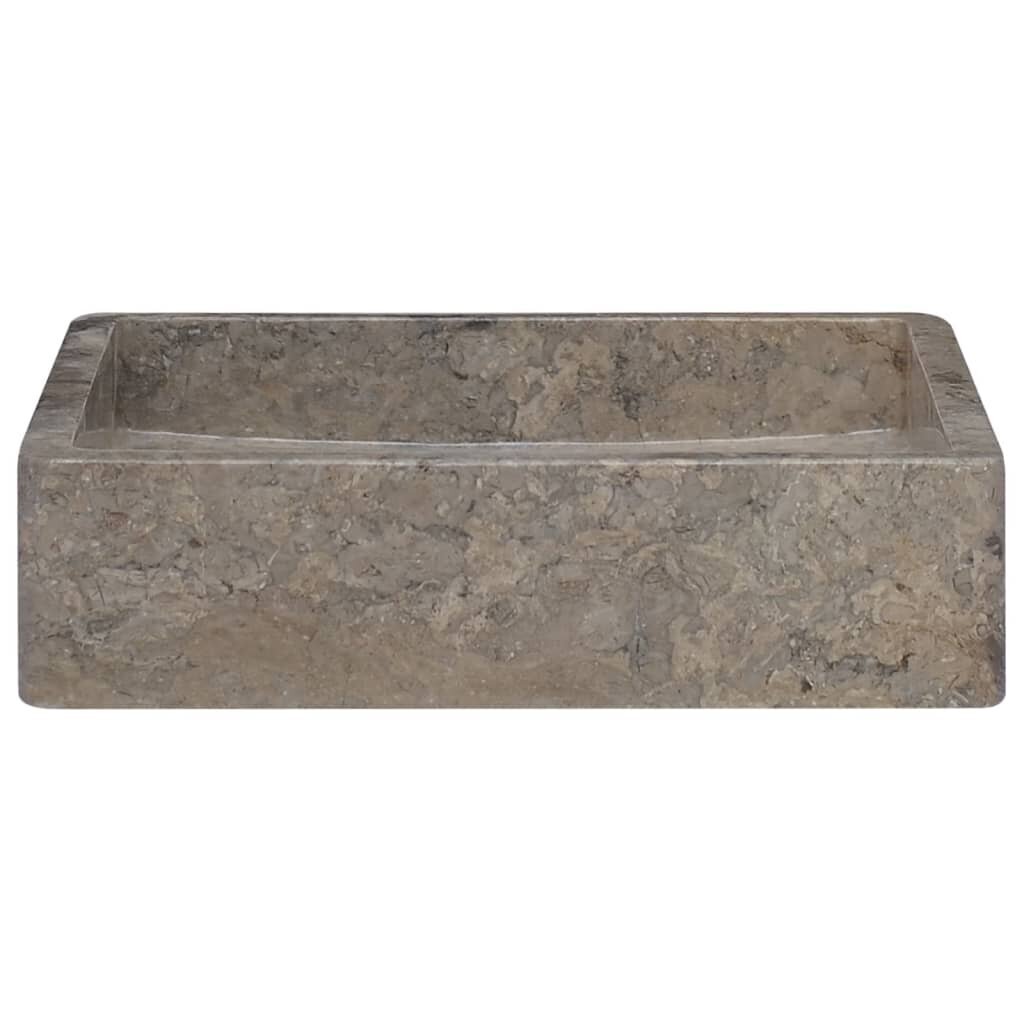 vidaXL Pesuallas harmaa 40x40x10 cm marmori hinta ja tiedot | Pesualtaat | hobbyhall.fi