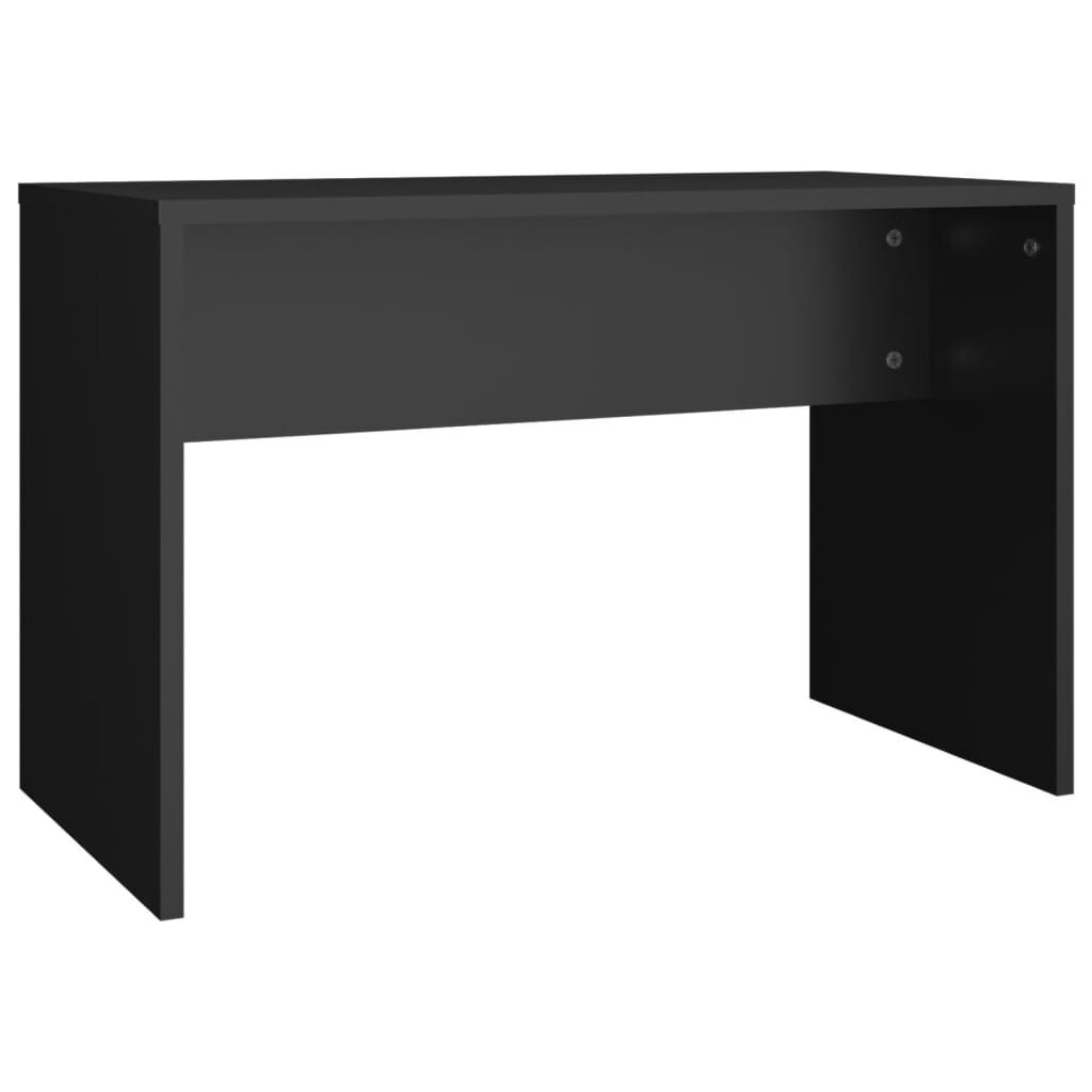 VidaXL Peilipöytäsarja musta 86,5x35x136 cm hinta ja tiedot | Peilipöydät | hobbyhall.fi