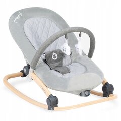 Momi Lumiwood Swing - vauvatuoli 48 x 51 cm harmaa hinta ja tiedot | Sitterit | hobbyhall.fi