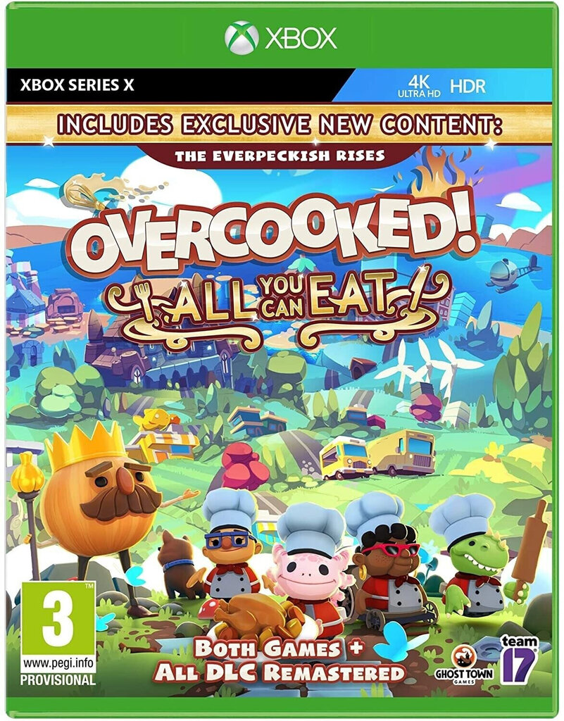 Overcooked All You Can Eat Xbox Series X hinta ja tiedot | Tietokone- ja konsolipelit | hobbyhall.fi