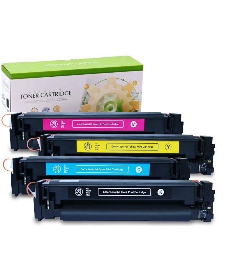 Värikasetti toonerite komplekt Static Control HP 201A / CF400A (BK/C/M/Y) hinta ja tiedot | Laserkasetit | hobbyhall.fi