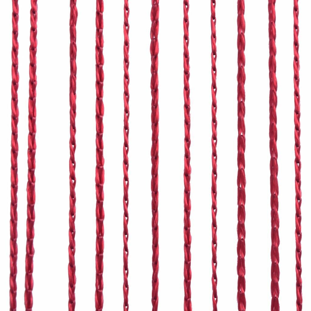 vidaXL String-verhot 2 kpl 140x250 cm Viininpunainen hinta ja tiedot | Verhot | hobbyhall.fi