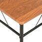 vidaXL Ruokapöydän tuolit 2 kpl ruskea MDF hinta ja tiedot | Ruokapöydän tuolit | hobbyhall.fi