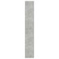 vidaXL 5-tasoinen kirjahylly betoninharmaa 60x30x189 cm lastulevy hinta ja tiedot | Hyllyt | hobbyhall.fi