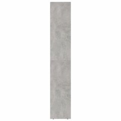 vidaXL Kirjahylly betoninharmaa 36x30x171 cm lastulevy hinta ja tiedot | Hyllyt | hobbyhall.fi