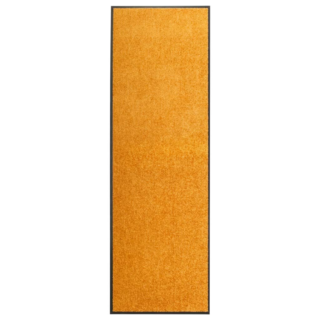 vidaXL Ovimatto pestävä oranssi 60x180 cm hinta ja tiedot | Ovimatot | hobbyhall.fi