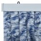 vidaXL Hyönteisverho sinivalkoinen 90x200 cm Chenille hinta ja tiedot | Hyttysverkot | hobbyhall.fi