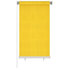 vidaXL Rullaverho ulkotiloihin 80x140 cm keltainen HDPE hinta ja tiedot | Kaihtimet | hobbyhall.fi