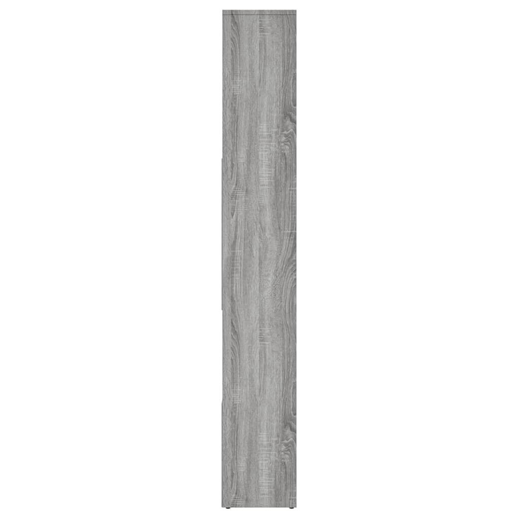 vidaXL Kirjahylly harmaa Sonoma 67x24x161 cm tekninen puu hinta ja tiedot | Hyllyt | hobbyhall.fi