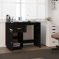 vidaXL Työpöytä musta 95x50x75 cm täysi mänty hinta ja tiedot | Tietokonepöydät ja työpöydät | hobbyhall.fi