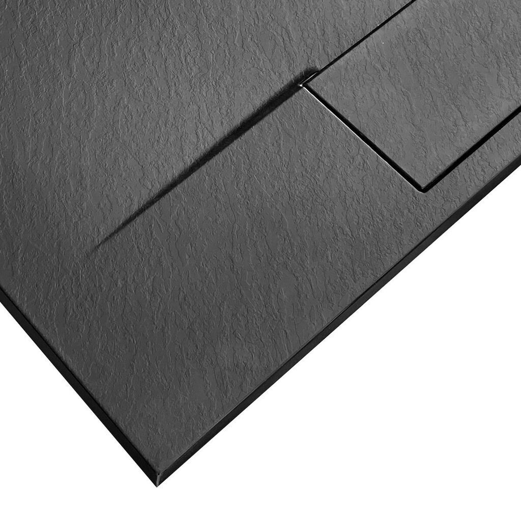 Basalt Black 90x120 -suihkujohto hinta ja tiedot | Suihkualtaat | hobbyhall.fi