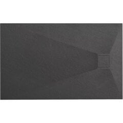 Magnum Black 80x100 -suihkulokero hinta ja tiedot | Suihkualtaat | hobbyhall.fi