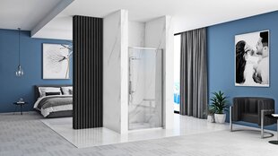 Rea Rapid Swing Chrome 90 kallistuva suihkuovi hinta ja tiedot | Suihkuseinät ja -ovet | hobbyhall.fi