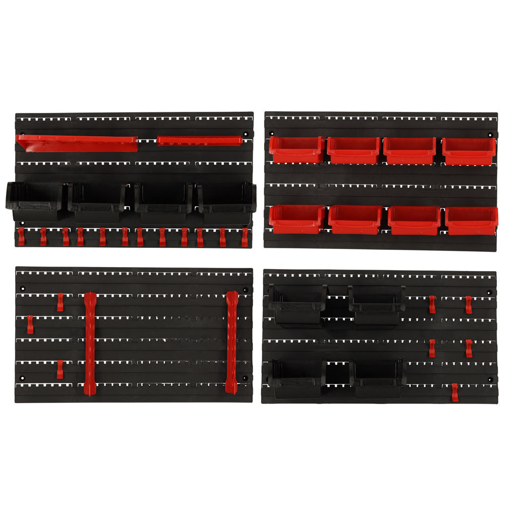 Työpajan työkalutaulu, 48 x 27 x 1 cm hinta ja tiedot | Työkalupakit ja muu työkalujen säilytys | hobbyhall.fi