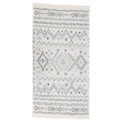 vidaXL Matto beige ja sininen 120x180 cm puuvilla hinta ja tiedot | Isot matot | hobbyhall.fi