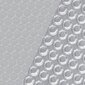 vidaXL Uima-altaan suoja suorakulmainen 1200x600 cm PE hopea hinta ja tiedot | Uima-allastarvikkeet | hobbyhall.fi