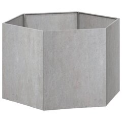 vidaXL Kukkalaatikko ruoste 60x60x45 cm Corten teräs hinta ja tiedot | Kukkalaatikot | hobbyhall.fi