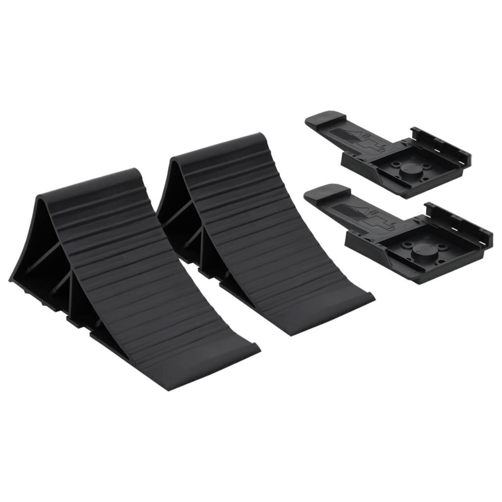 vidaXL Rengaskiilat 2 kpl 25x10x11,5 cm muovi hinta ja tiedot | Lisätarvikkeet autoiluun | hobbyhall.fi