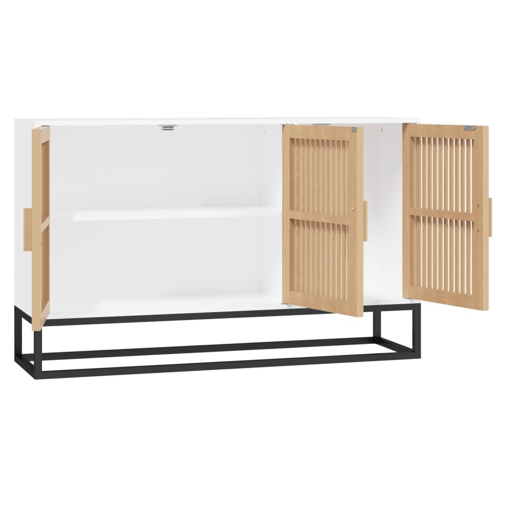 vidaXL Senkki valkoinen 105x30x65 cm tekninen puu hinta ja tiedot | Olohuoneen kaapit ja lipastot | hobbyhall.fi