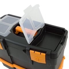 vidaXL Työkalulaatikko 420x220x340 cm PP hinta ja tiedot | Työkalupakit ja muu työkalujen säilytys | hobbyhall.fi