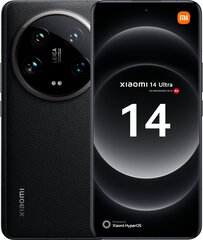 Xiaomi 14 Ultra 5G 16/512GB Black hinta ja tiedot | Matkapuhelimet | hobbyhall.fi