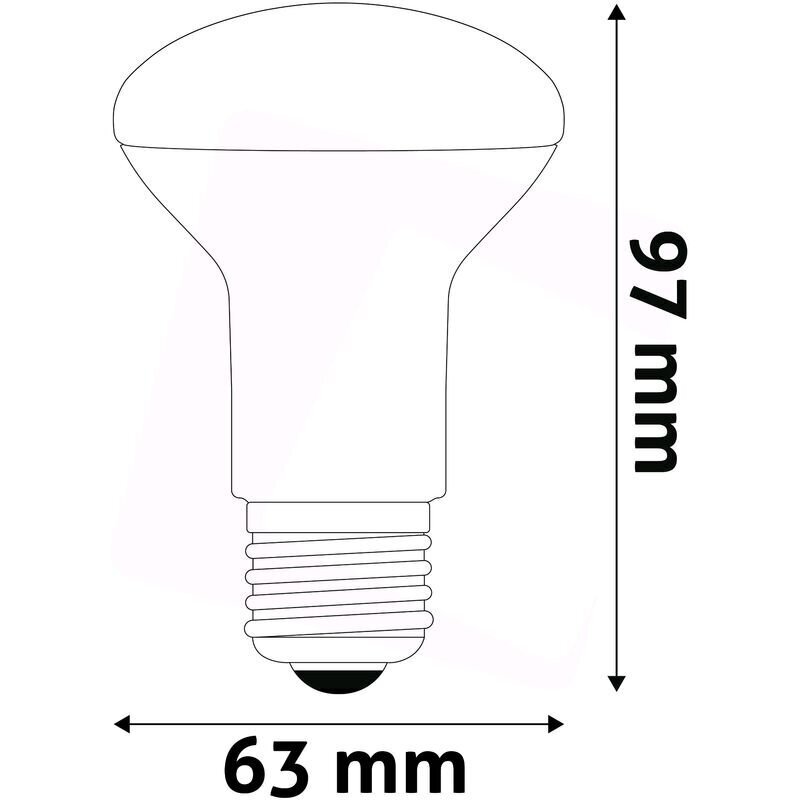 LED-lamppu 8W R63 E27 4K Avide hinta ja tiedot | Lamput | hobbyhall.fi