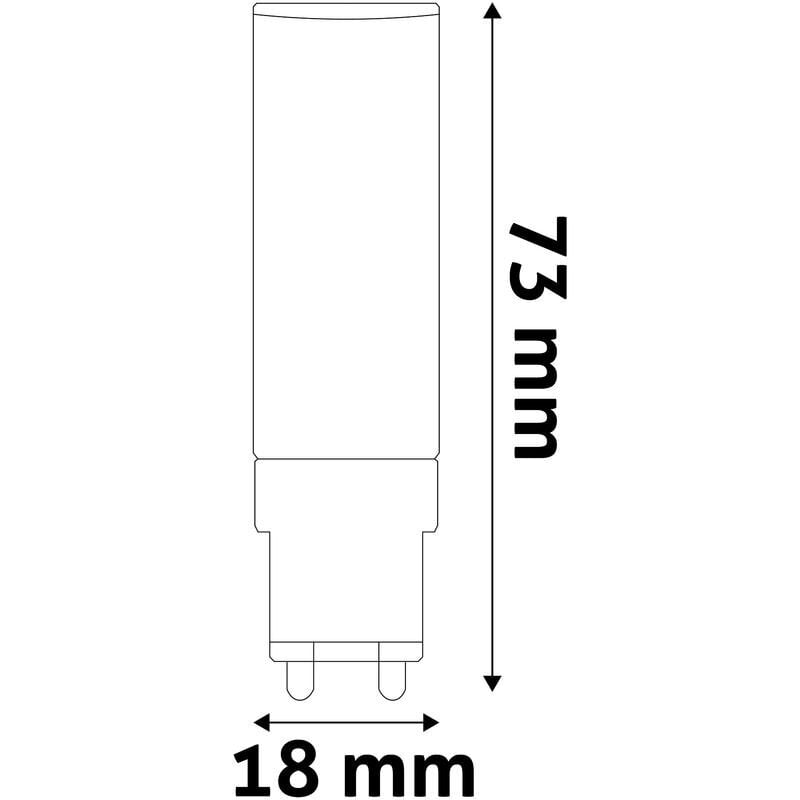 LED-lamppu Avide 7W G9 3000K hinta ja tiedot | Lamput | hobbyhall.fi