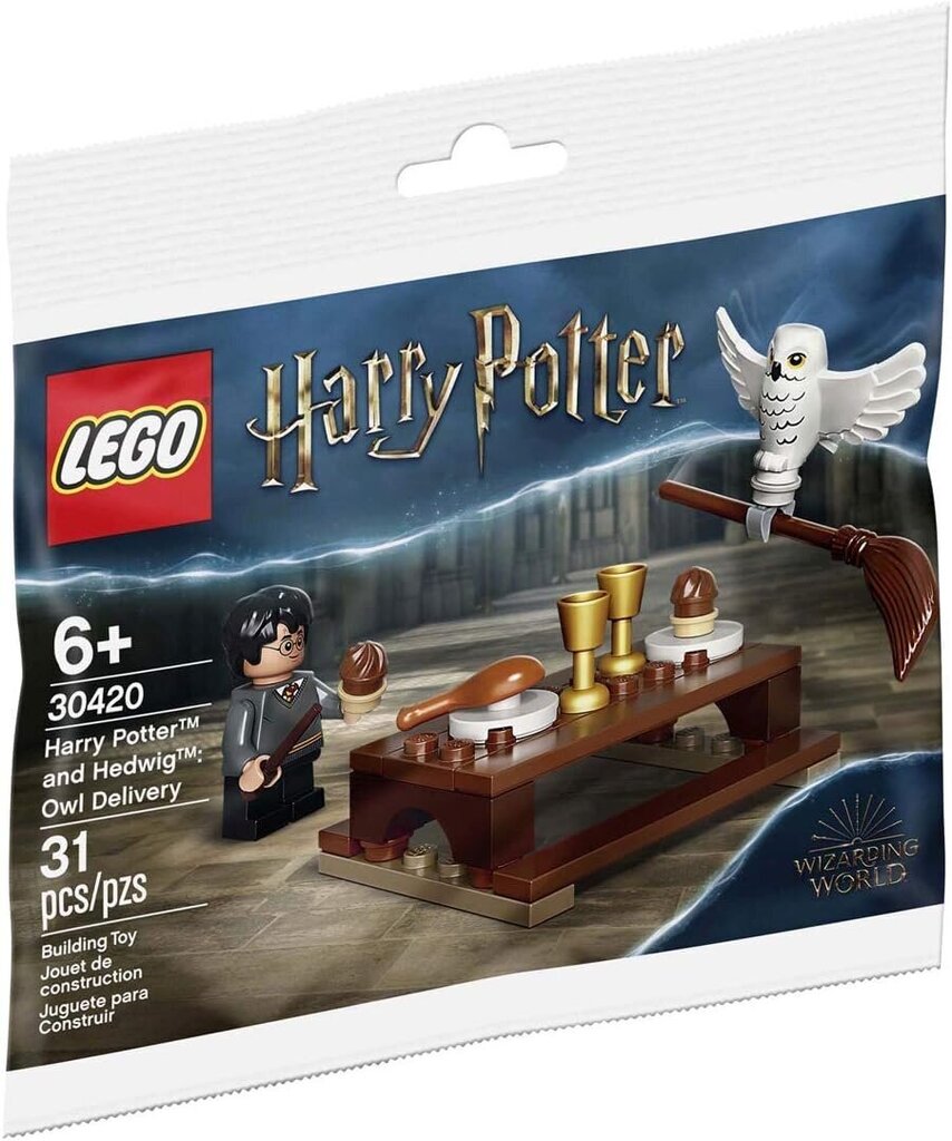 30420 LEGO® Harry Potter™ ja Hedwig™: Pöllötoimitu hinta ja tiedot | LEGOT ja rakennuslelut | hobbyhall.fi