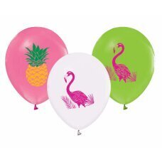 Ilmapallot flamingolla tai anasassilla, 5 kpl hinta ja tiedot | Ilmapallot | hobbyhall.fi