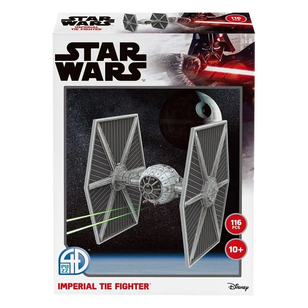 Tähtien sota 3D-palapeli Imperial TIE Fighter hinta ja tiedot | Palapelit | hobbyhall.fi