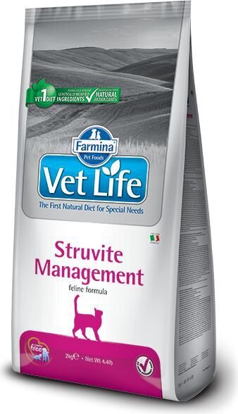 Farmina Vet Life Struvite Management kuivaruoka kissoille, kanaa, 2 kg hinta ja tiedot | Kissan kuivaruoka | hobbyhall.fi