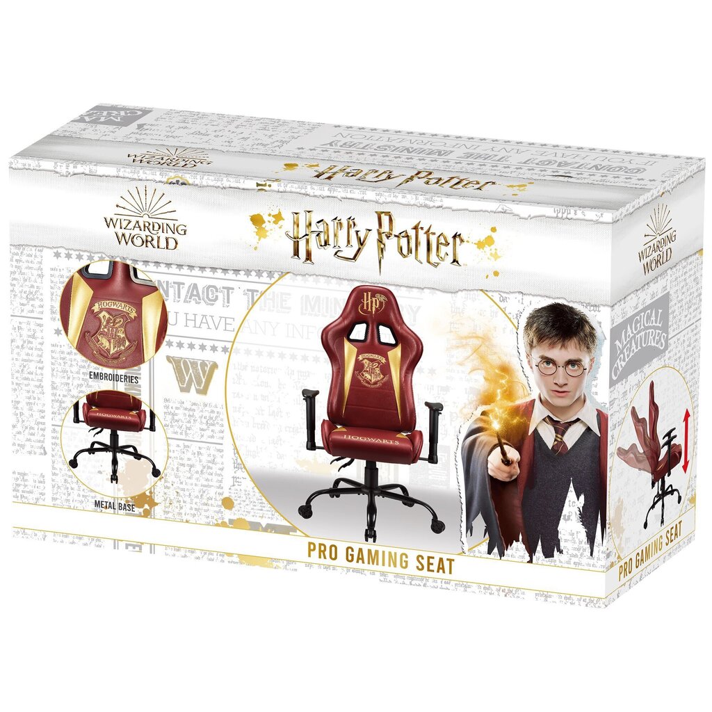 Pelituoli Subsonic Pro Harry Potter, punainen hinta ja tiedot | Toimistotuolit | hobbyhall.fi