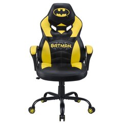 Pelituoli Subsonic Junior Batman V2, musta/keltainen hinta ja tiedot | Toimistotuolit | hobbyhall.fi