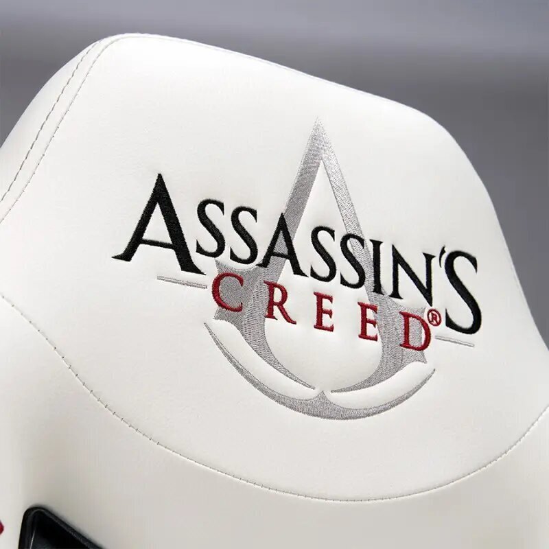 Pelituoli Subsonic Junior Assassins Creed, valkoinen/punainen hinta ja tiedot | Toimistotuolit | hobbyhall.fi